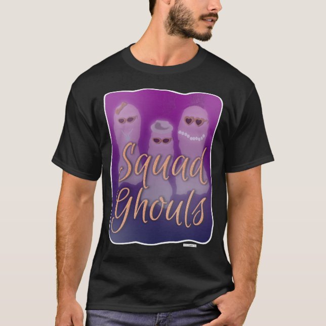 Squad Ghouls Phantastisches Halloween-Slogan T-Shirt (Vorderseite)
