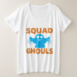 Squad Ghouls Plus Size T - Shirt