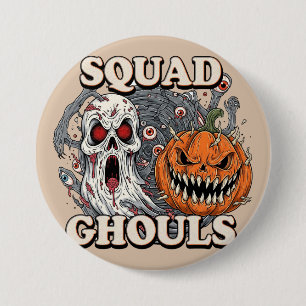 Squad Ghouls - Spooky Halloween Button