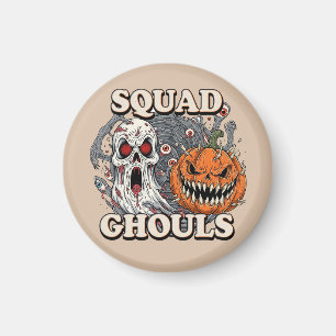 Squad Ghouls - Spooky Halloween Magnet