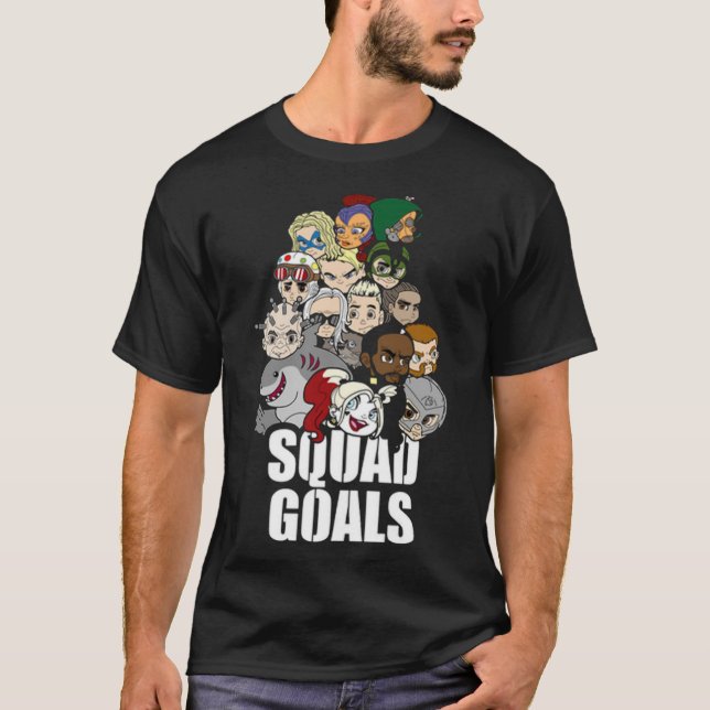 Squad Goals Essential  T-Shirt (Vorderseite)