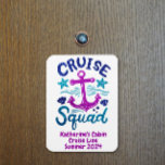 Squad Group Friends Custom Cabin Door Magnet<br><div class="desc">Dieses Design kann in dem Bereich personalisiert werden, der durch das Ändern des Fotos und/oder Textes zur Verfügung gestellt wird. Sie können auch angepasst werden, indem Sie auf Vorlage personalisieren klicken und dann auf die Schaltfläche klicken, um weitere Optionen anzupassen, um die Hintergrundfarbe zu löschen oder zu ändern, Text hinzuzufügen,...</div>