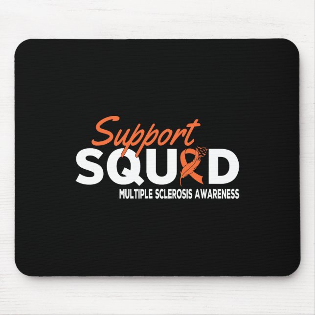 Squad Multiple Sklerose Bewusstsein Frau Bewusstse Mousepad (Vorne)