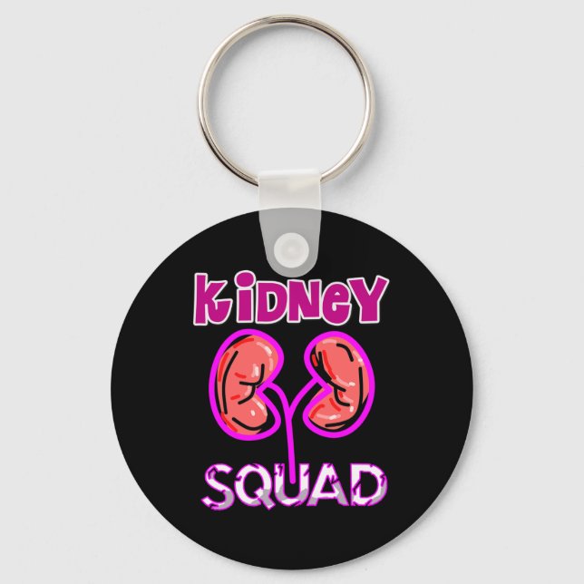Squad Nephrologie Nurse Dialysis Technician Schlüsselanhänger (Vorderseite)