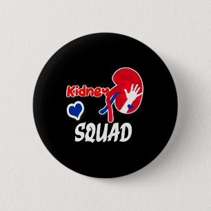 Squad Nephrologie Nurse Dialysis Techniker 2 Button