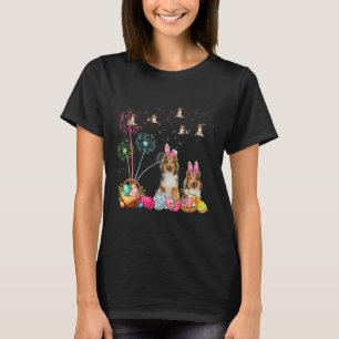 Squad Oaster Couple Bunny Shelties Dandela Hunt T-Shirt