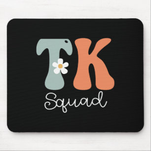 Squad Retro Groovy Vintage Glücklicher erster Schu Mousepad
