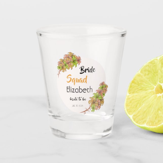 Squad Schnapsglas (Vorderseite)