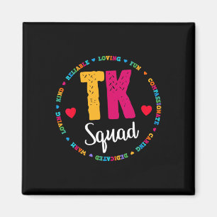 Squad T-Shirt - Übergangs-Kindergartenlehrerteam Magnet