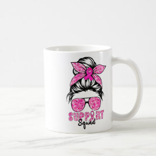 Squad Team Breast Cancer Awareness Warrior Kaffeetasse