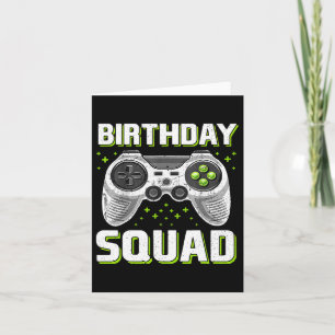 Squad Video Game Controller für Gamer Boys Girls 1 Karte