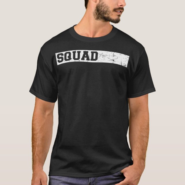 Squad Wasser mein Freund, lange schläfrig sein T-Shirt (Vorderseite)