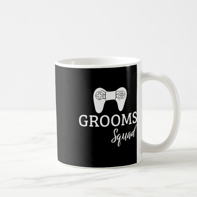 Squad Wedding Bachelor Party Wedding Party Fun Kaffeetasse (Rechts)