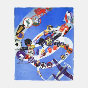 Squadron Insigna Fleecedecke