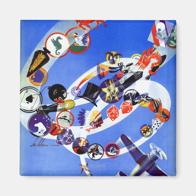 Squadron Insigna Magnet (Vorne)