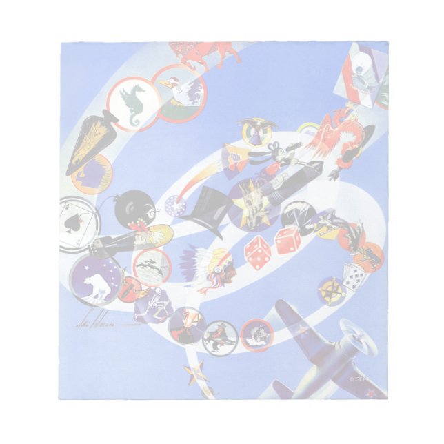 Squadron Insigna Notizblock (Vorderseite)