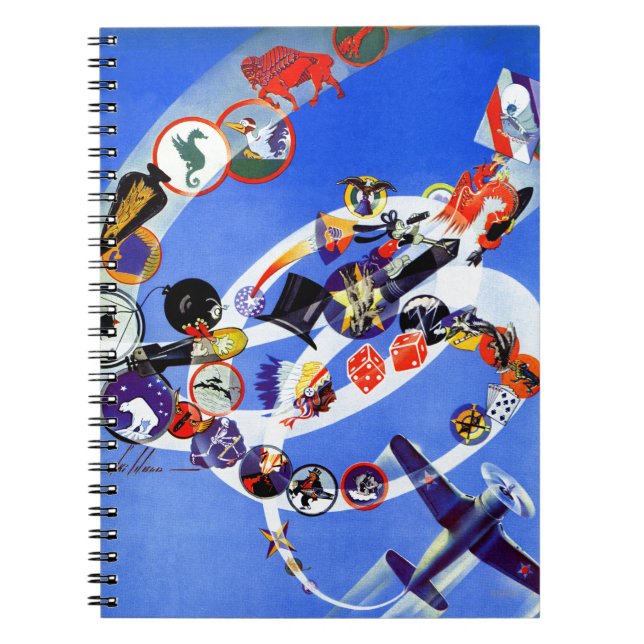 Squadron Insigna Notizblock (Vorderseite)