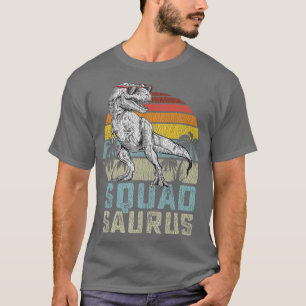 Squadsaurus T Re Dinosaur Squad Saurus Family Matc T-Shirt