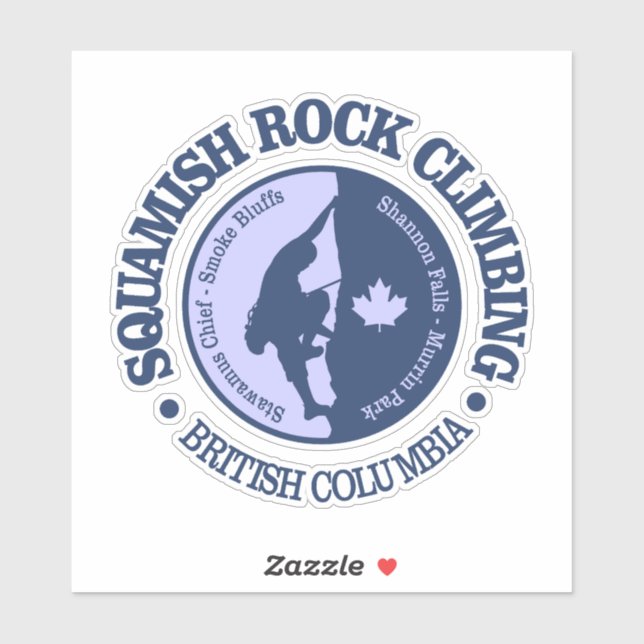 Squamish (CLB) Aufkleber (Blatt)