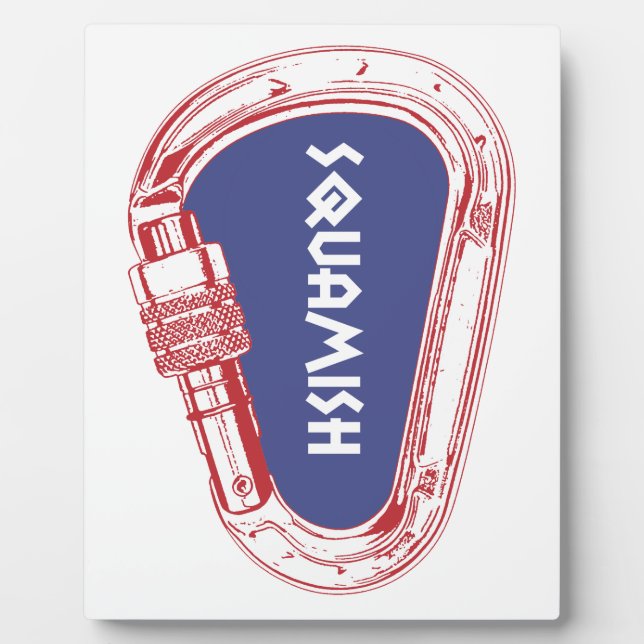 Squamish Climbing Carabiner Fotoplatte (Vorderseite)