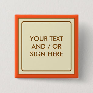 Square Banner beige + Ihr Backg. Ideen Button