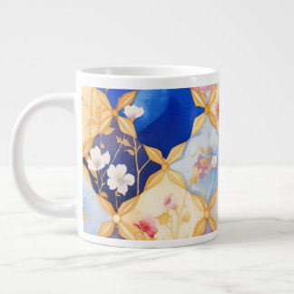 Square Blume 005 Jumbo-Tasse