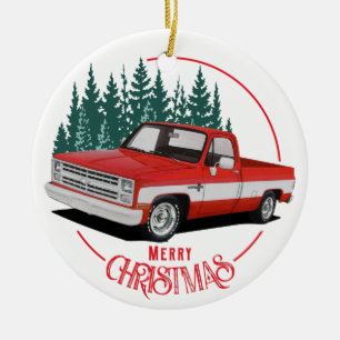 Square Body Holidays Keramik Ornament