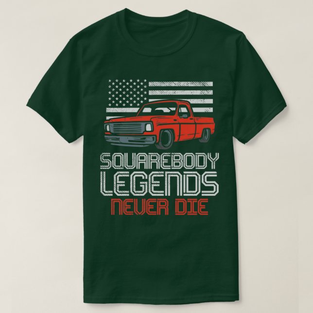 Square Body Truck T-Shirt (Design vorne)