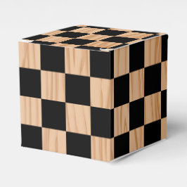 Square Box Checkers Classic Favor Boxes Geschenkschachtel