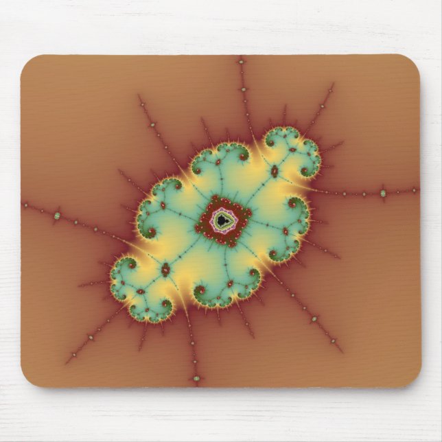 Square Brain - Fraktal Mousepad (Vorne)