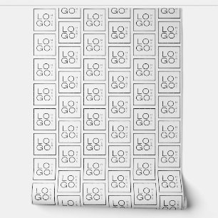 Square Company Business Logo Store oder Office Tapete
