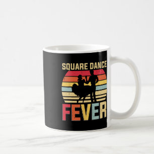 Square Dance Fieber Cowboy Country Music Square Da Kaffeetasse