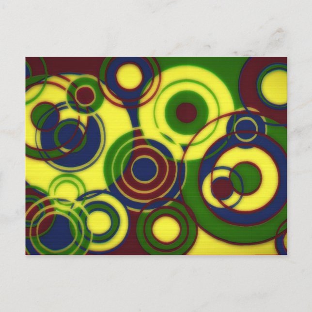 Square Dance Postkarte (Vorderseite)