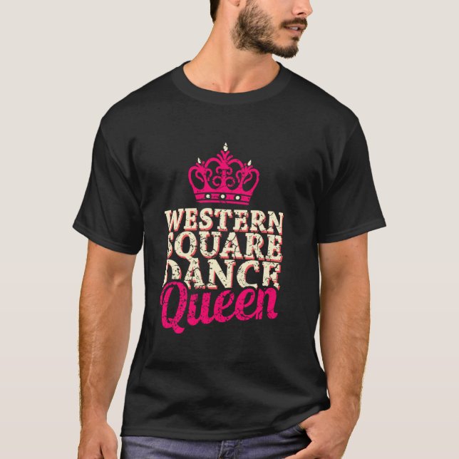 Square Dance Western Dance Dancer T-Shirt (Vorderseite)
