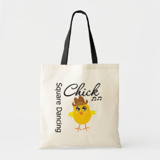 Square Dancing Chick Tragetasche