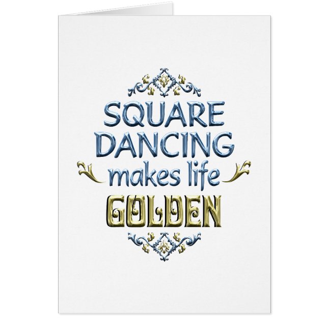 Square-Dancing ist golden (Vorne)