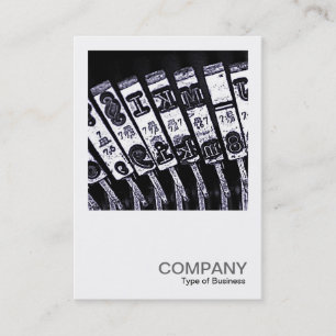 Square Foto 0241 - Schreibmaschine Visitenkarte