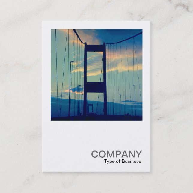 Square Foto 0415 - Bridge to England Visitenkarte (Vorderseite)