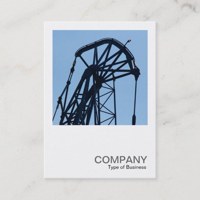 Square Foto 0582 - Tower Crane (Detail) Visitenkarte (Vorderseite)