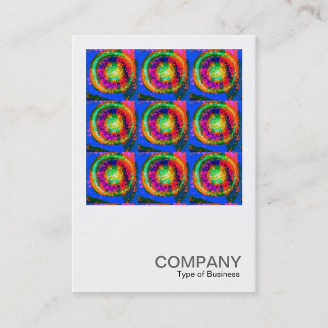 Square Foto 076 - Sie sagen, die Sonnenuntergänge Visitenkarte (Vorderseite)