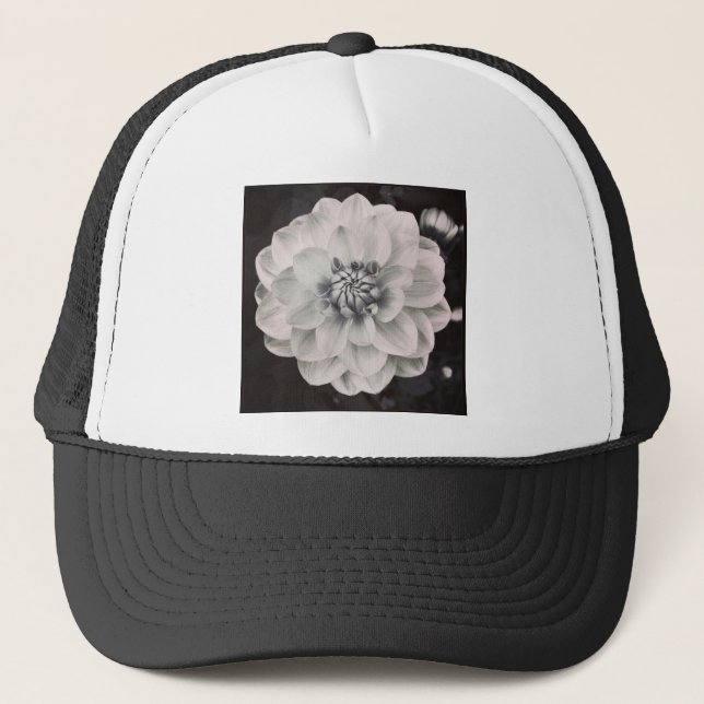 Square Foto - Chrysanthemum Truckerkappe (Vorderseite)