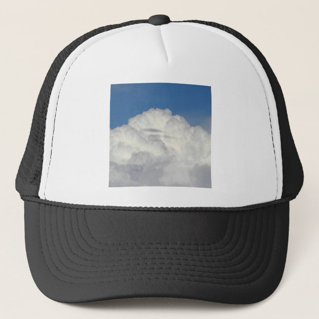 Square Foto - Cloud Truckerkappe (Vorderseite)