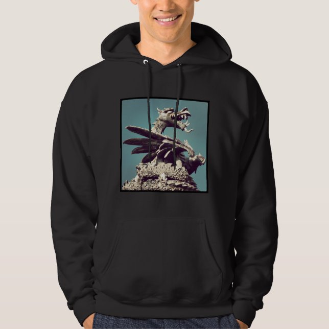 Square Foto - Dragon Hoodie (Vorderseite)