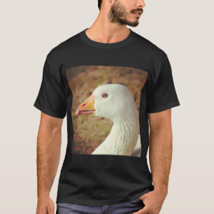 Square Foto - Gänse (Nah-up) T-Shirt