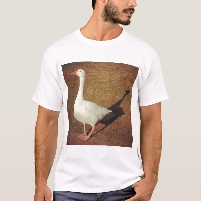 Square Foto - Gänse T-Shirt (Vorderseite)