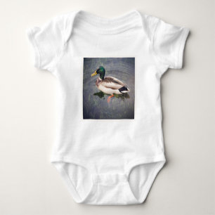 Square Foto - Mallard Duck Baby Strampler