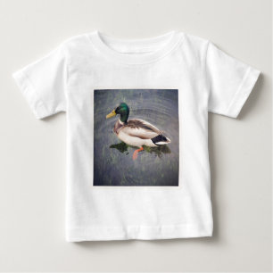 Square Foto - Mallard Duck Baby T-shirt