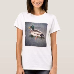 Square Foto - Mallard Duck T-Shirt