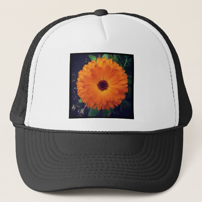 Square Foto - Marigold Truckerkappe (Vorderseite)