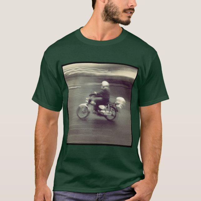 Square Foto - Speedy Moped T-Shirt (Vorderseite)